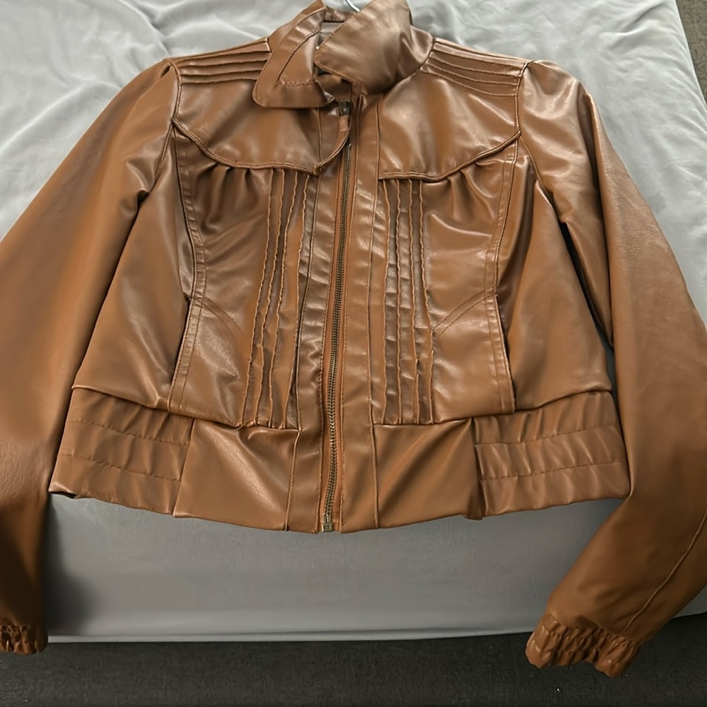 Leather jacket